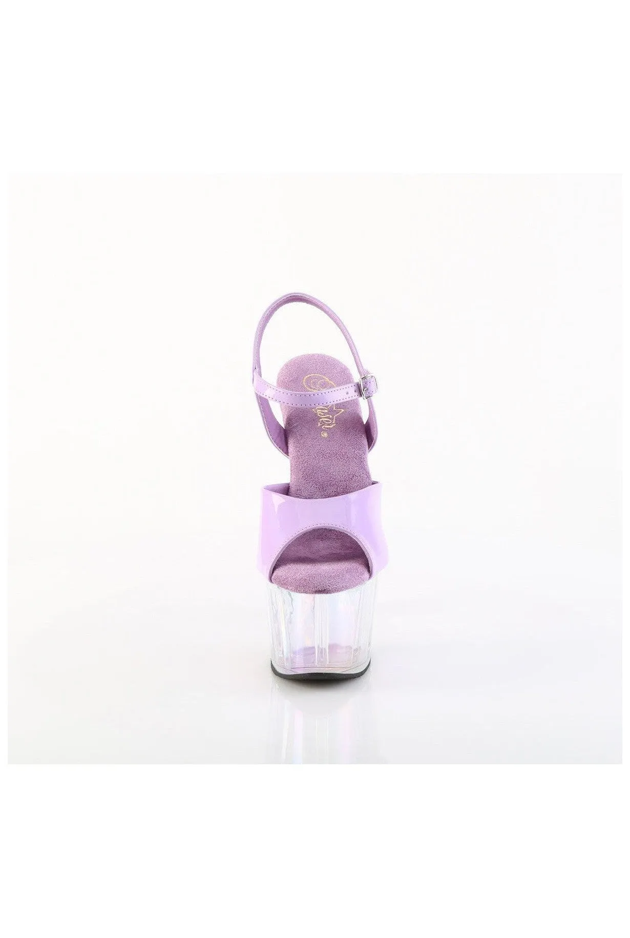 ADORE-709HT Purple Patent Sandal