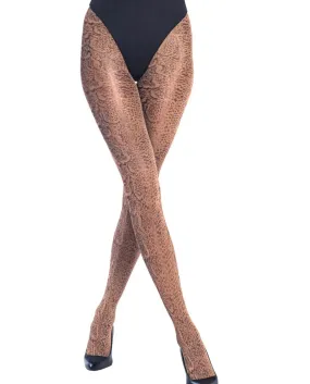 Animal Print Pantyhose - Italian Design Tights