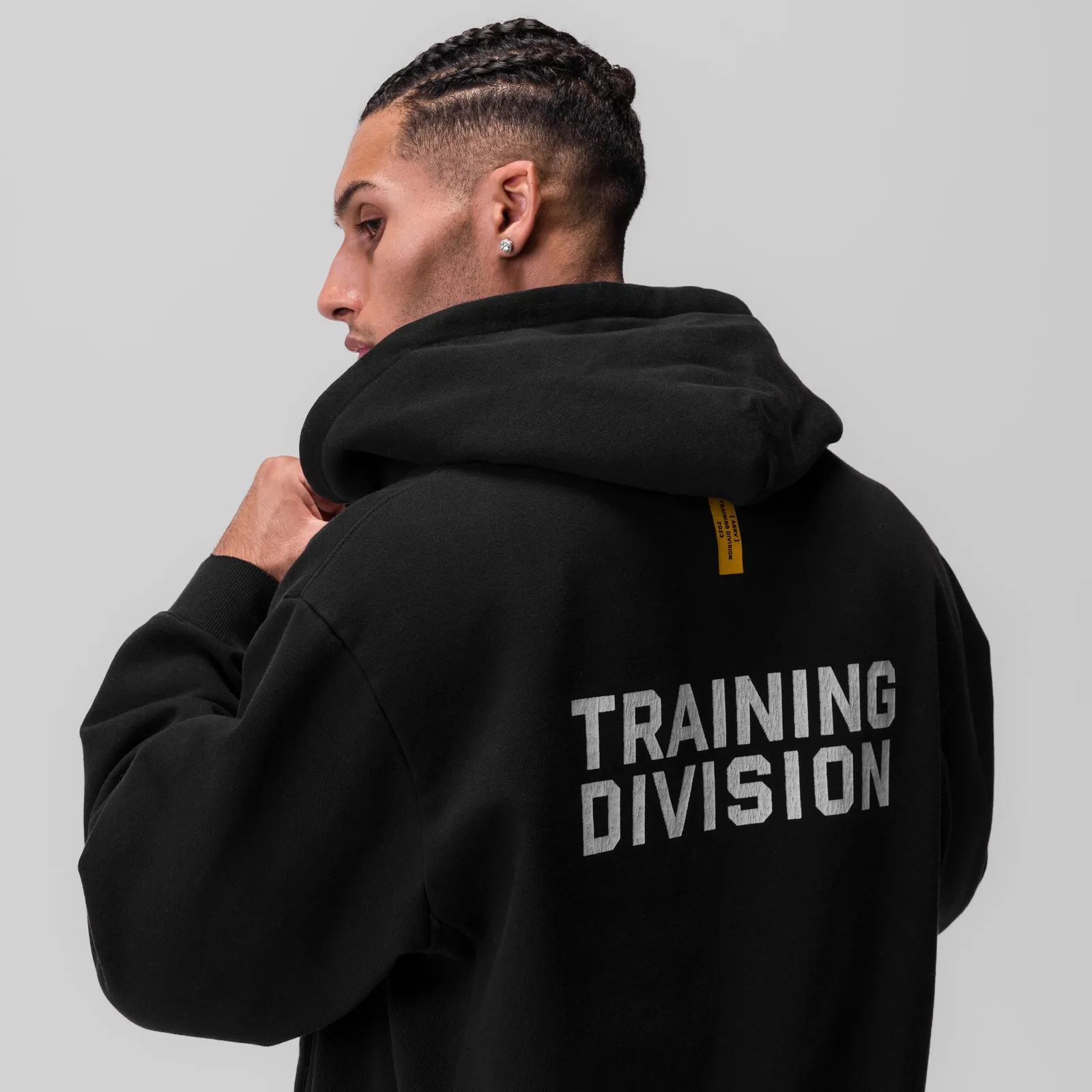 ASRV Tech Essential™ Distressed Full Zip Hoodie - Black