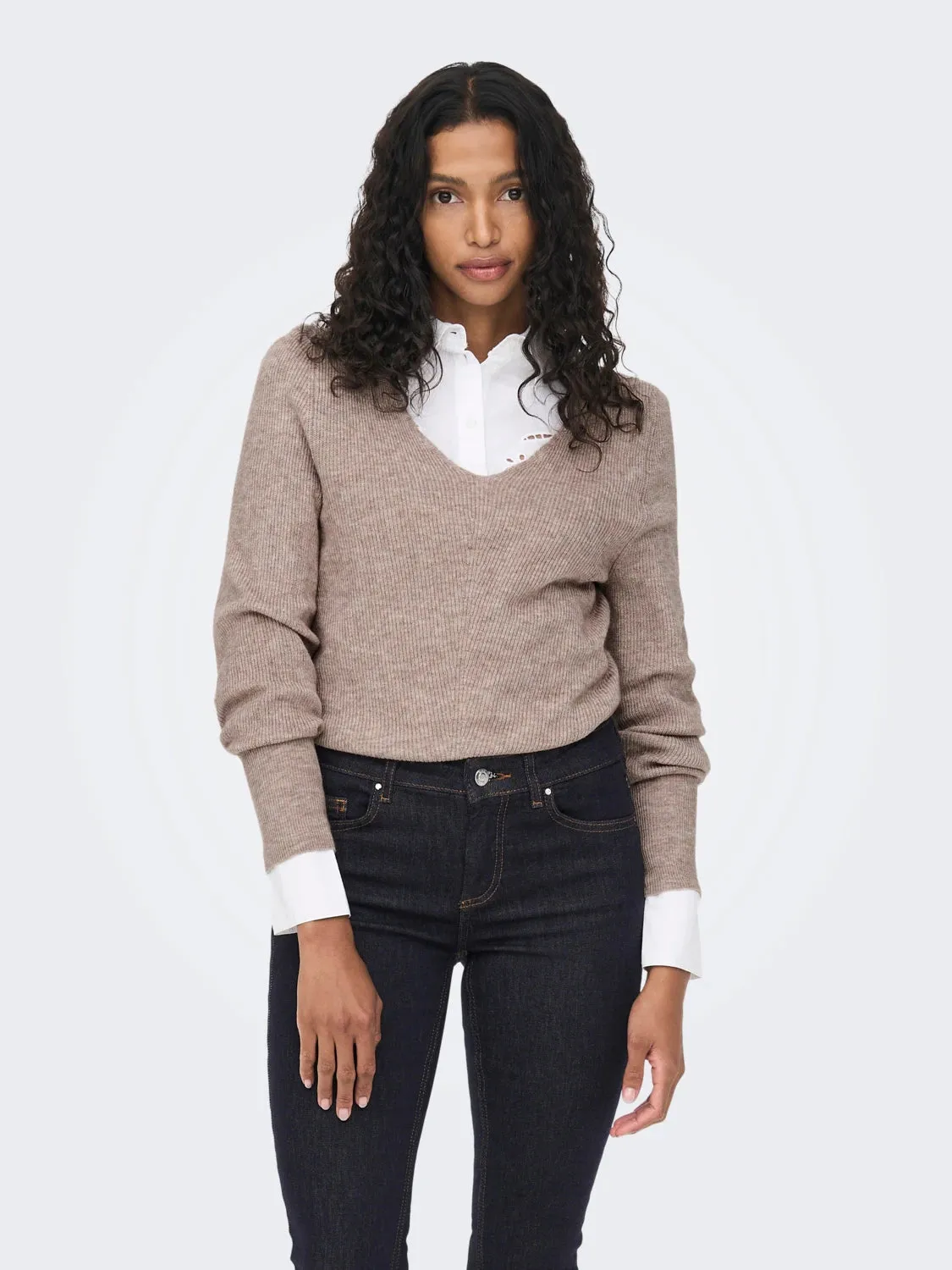 Atia V-Neck Sweater