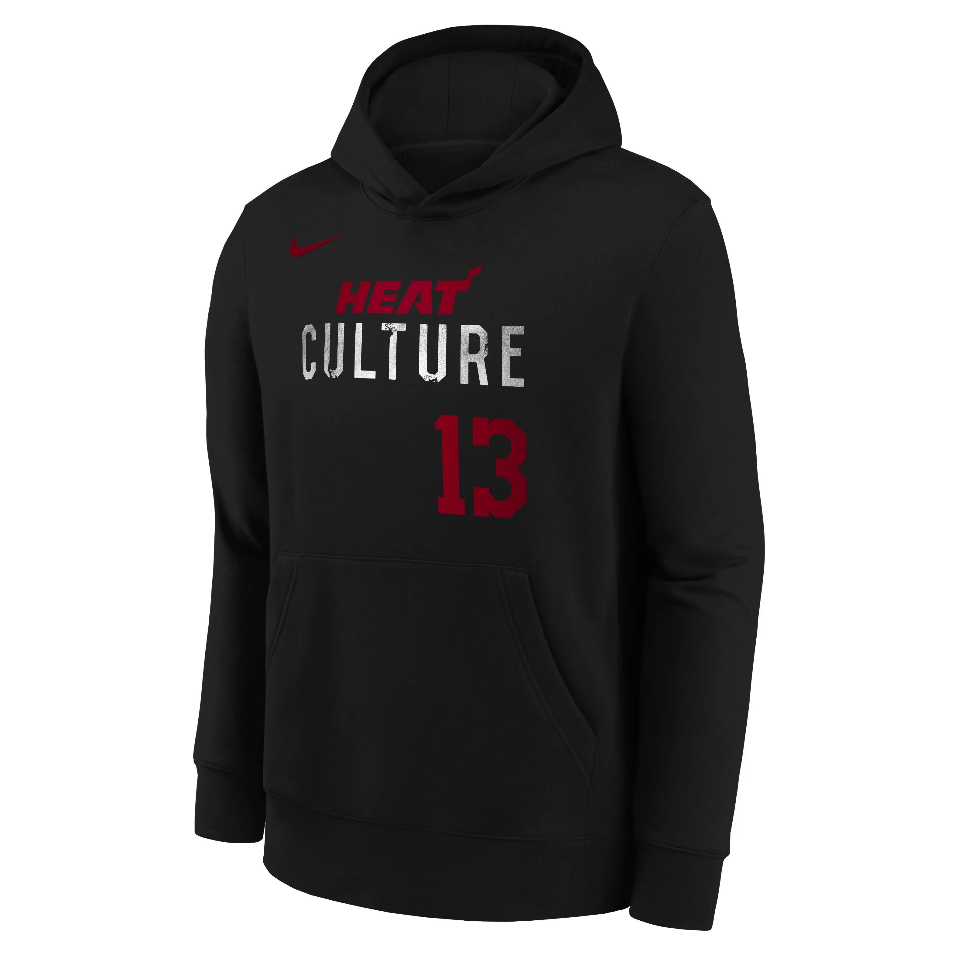 Bam Adebayo Nike HEAT Culture Name & Number Youth Hoodie