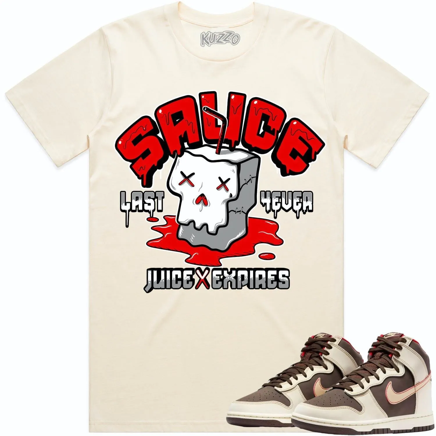 Baroque Brown Dunks Shirt to Match - RED SAUCE