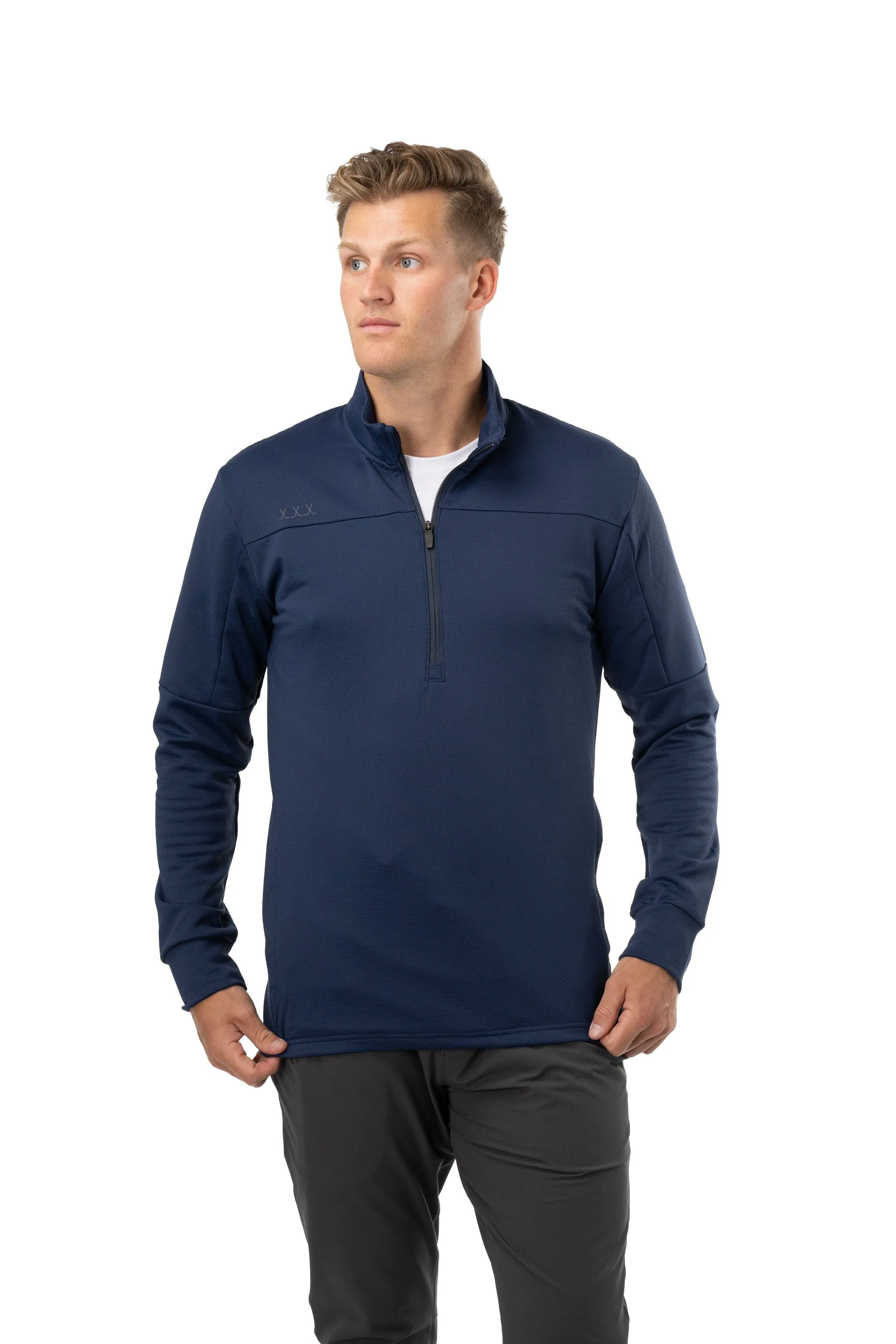 Bauer FLC Core 1/4 Zip Hoody - Navy