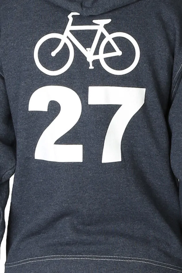 Bicycle 27 Hoodie Cobalt