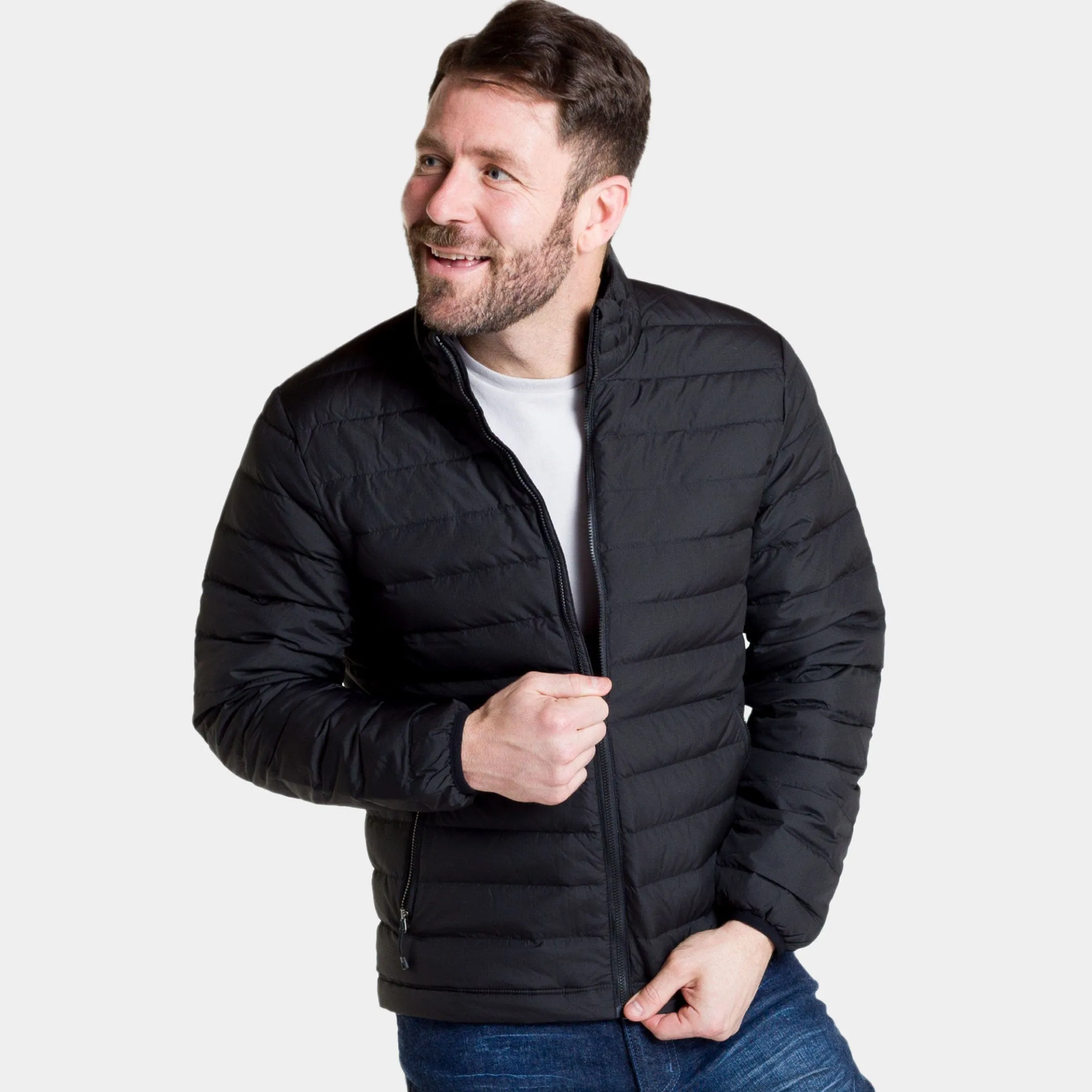 Black Fjord Down Jacket