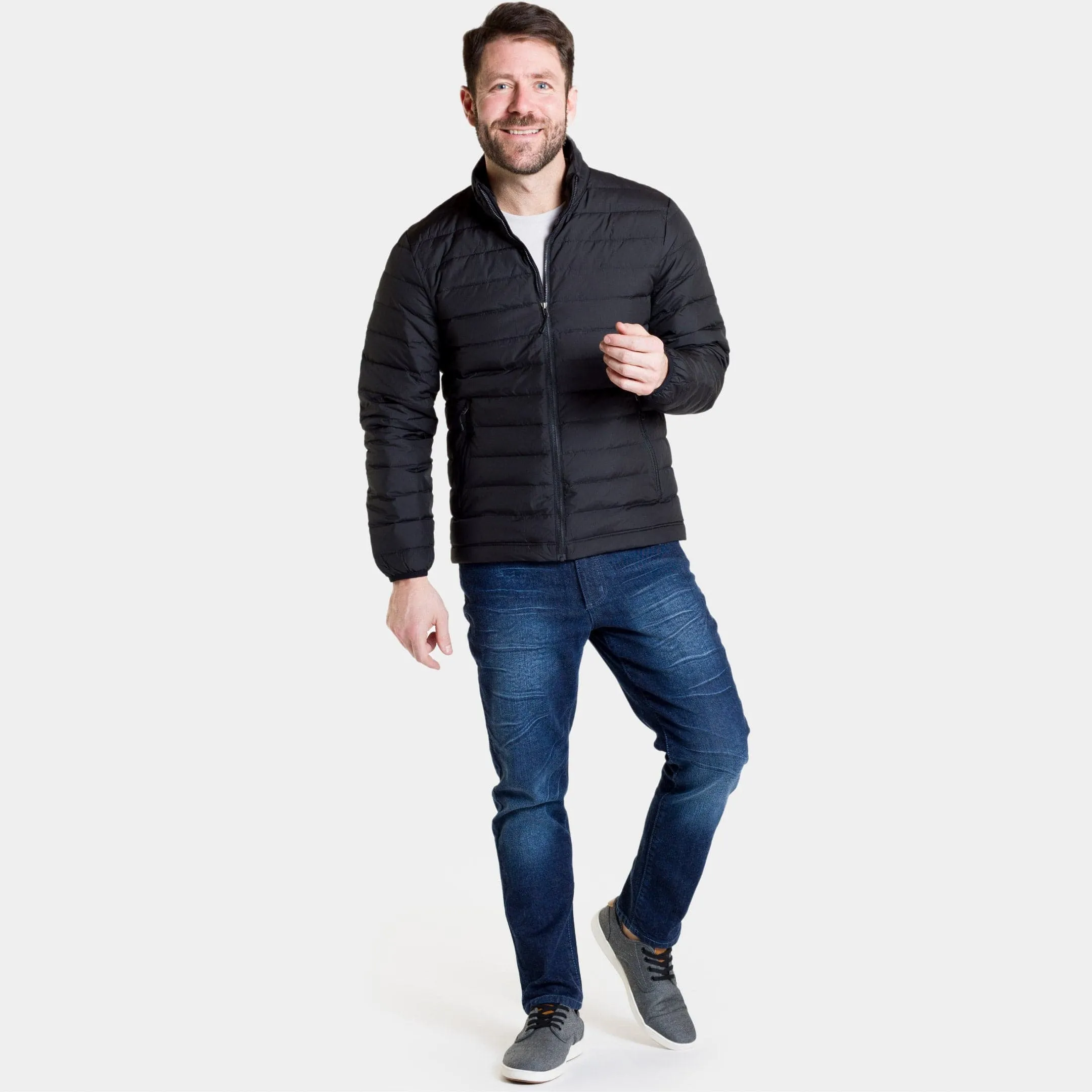 Black Fjord Down Jacket