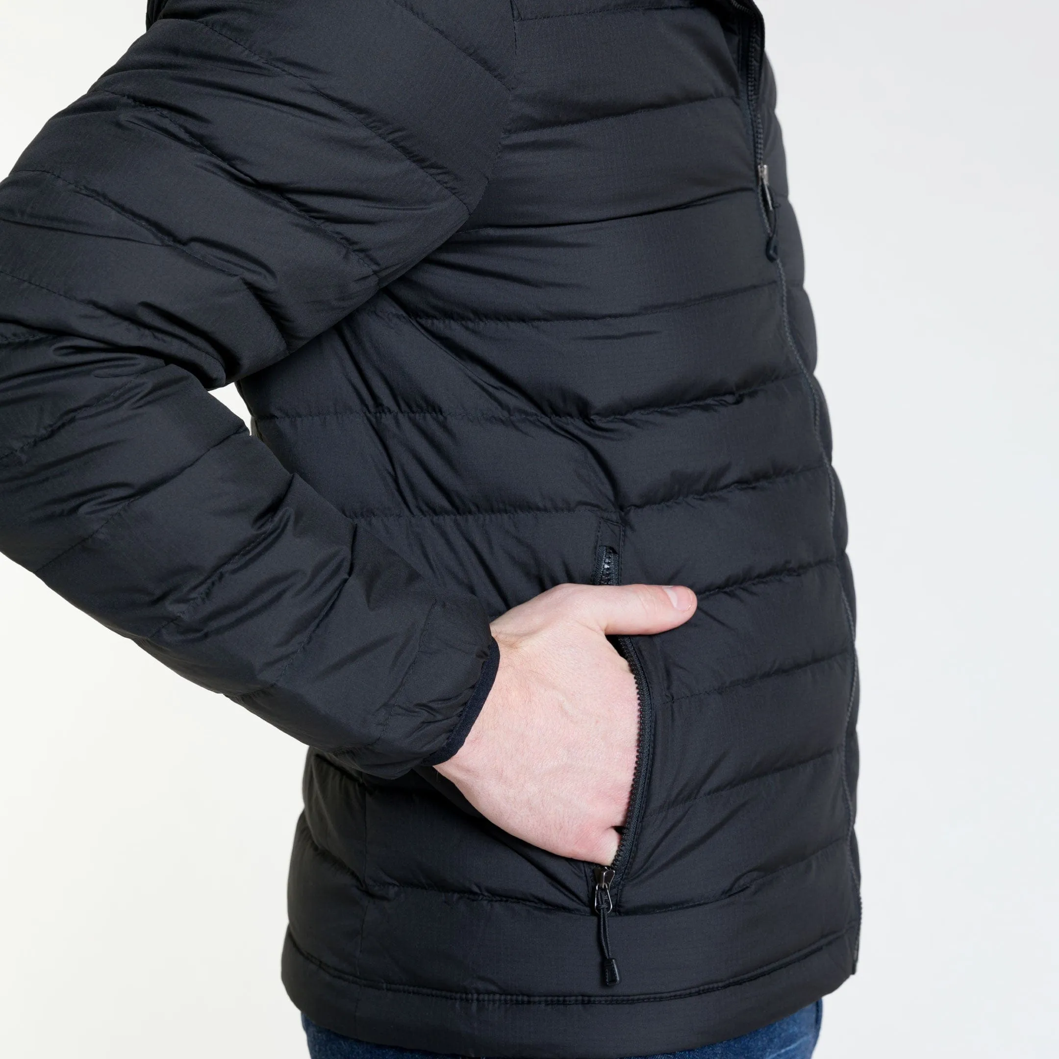 Black Fjord Down Jacket