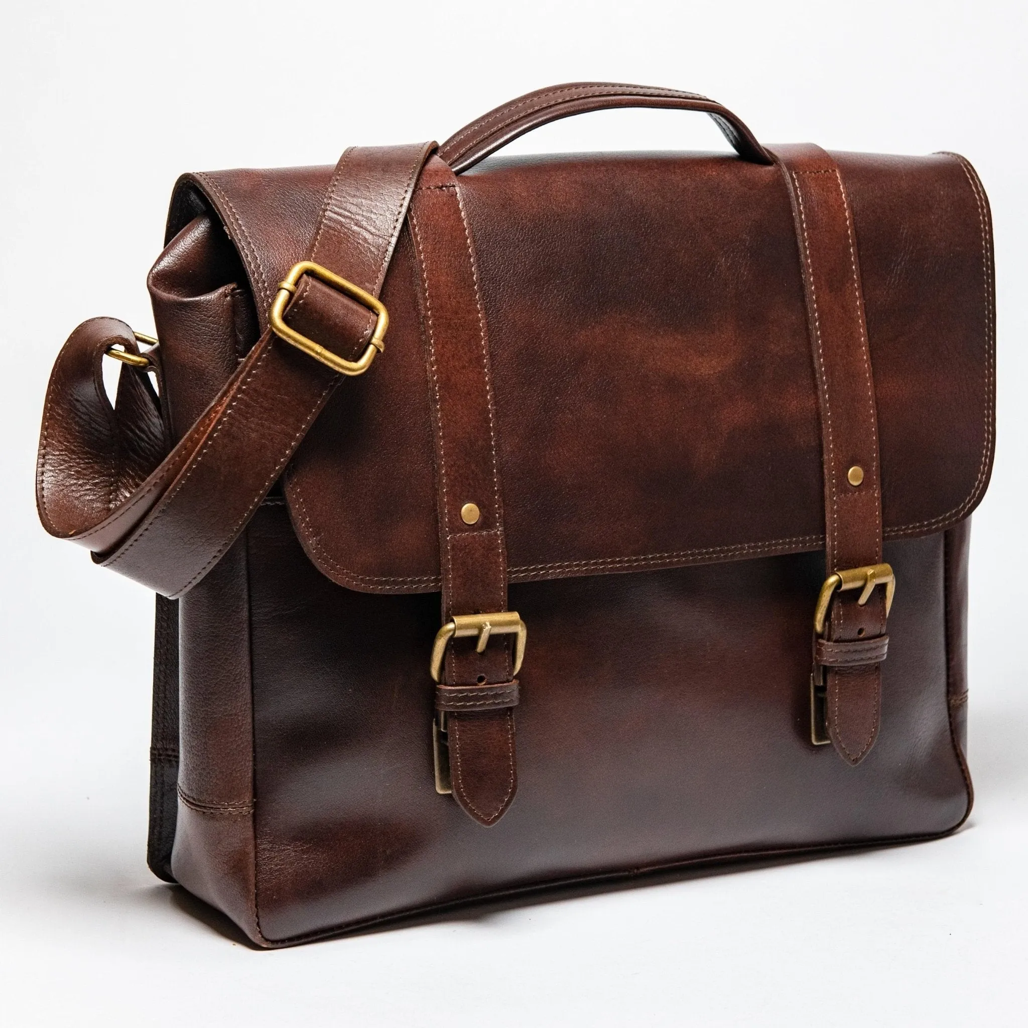 Coarse Leather Messenger 2.0