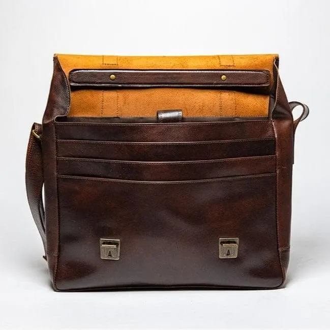 Coarse Leather Messenger 2.0