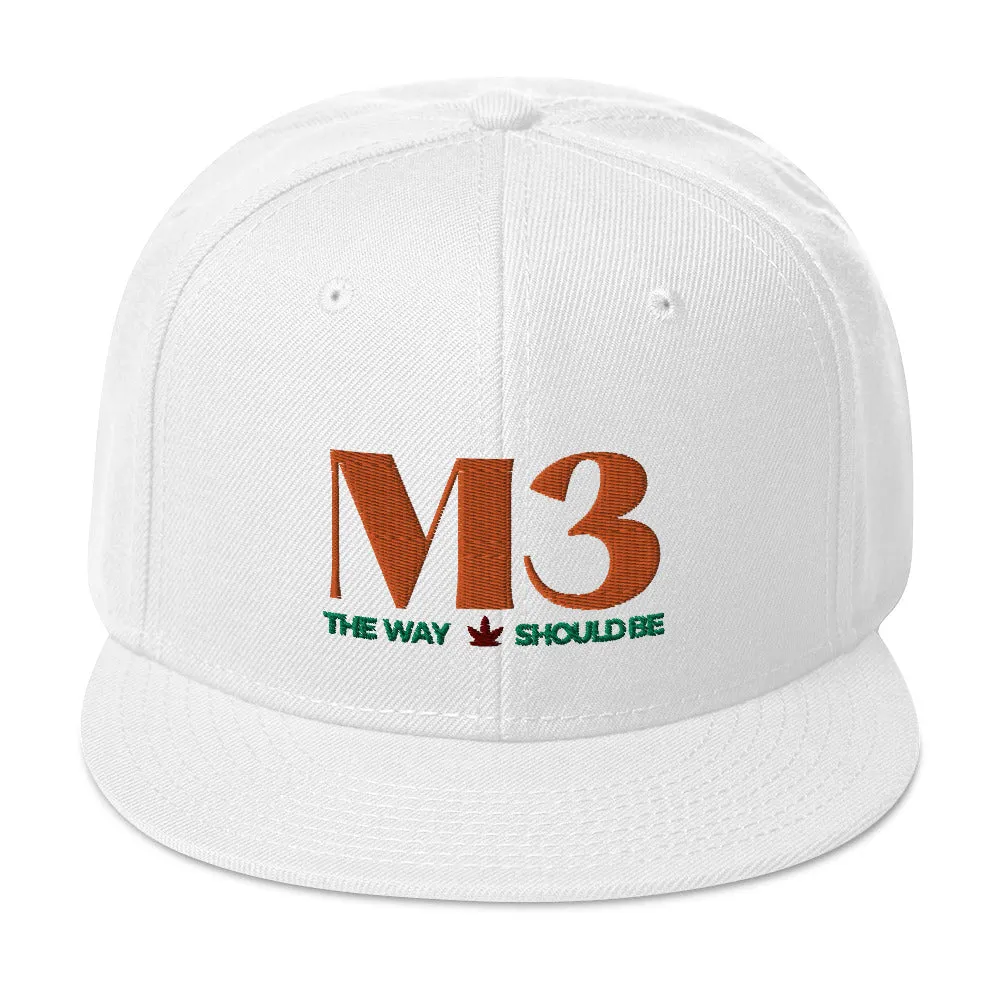 Coastal Maine Cannabis Inspired Snapback Hat