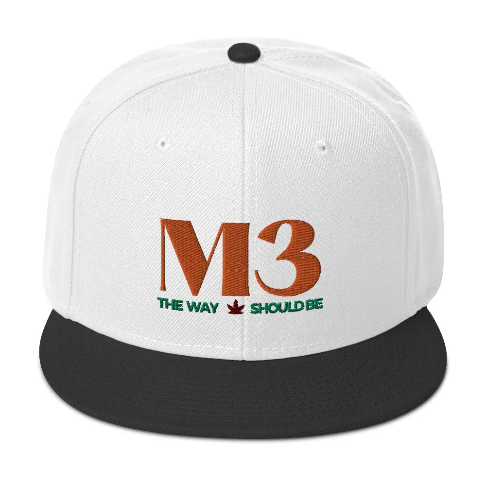 Coastal Maine Cannabis Inspired Snapback Hat