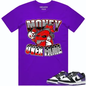 Court Purple Dunks Shirt to Match - RED MOF