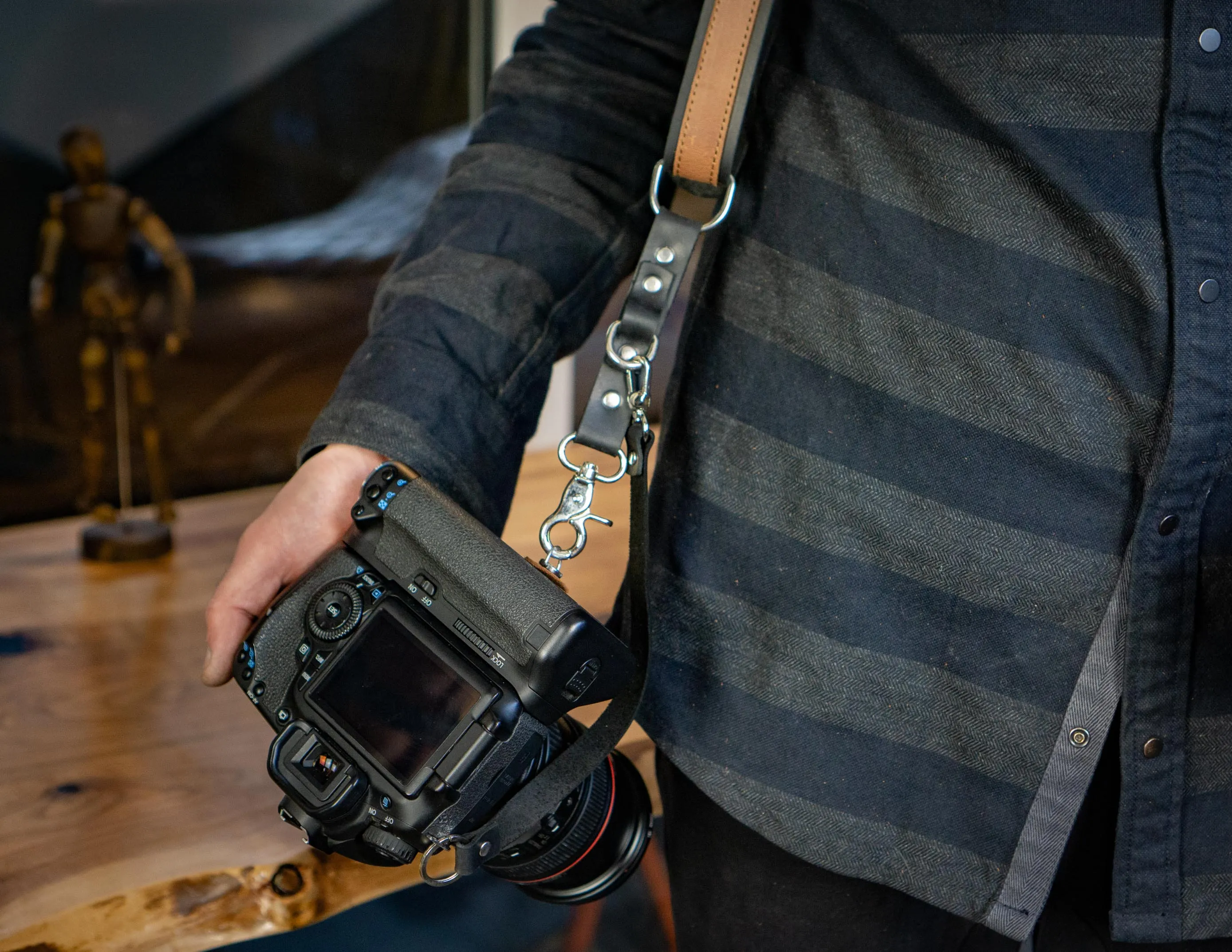 CUSTOM LEATHER CAMERA HARNESS | Dual camera straps | Personalized