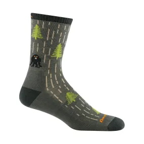 Darn Tough Vermont Men's Yarn Goblin Micro Crew Lightweight Hiking Sock - Forest