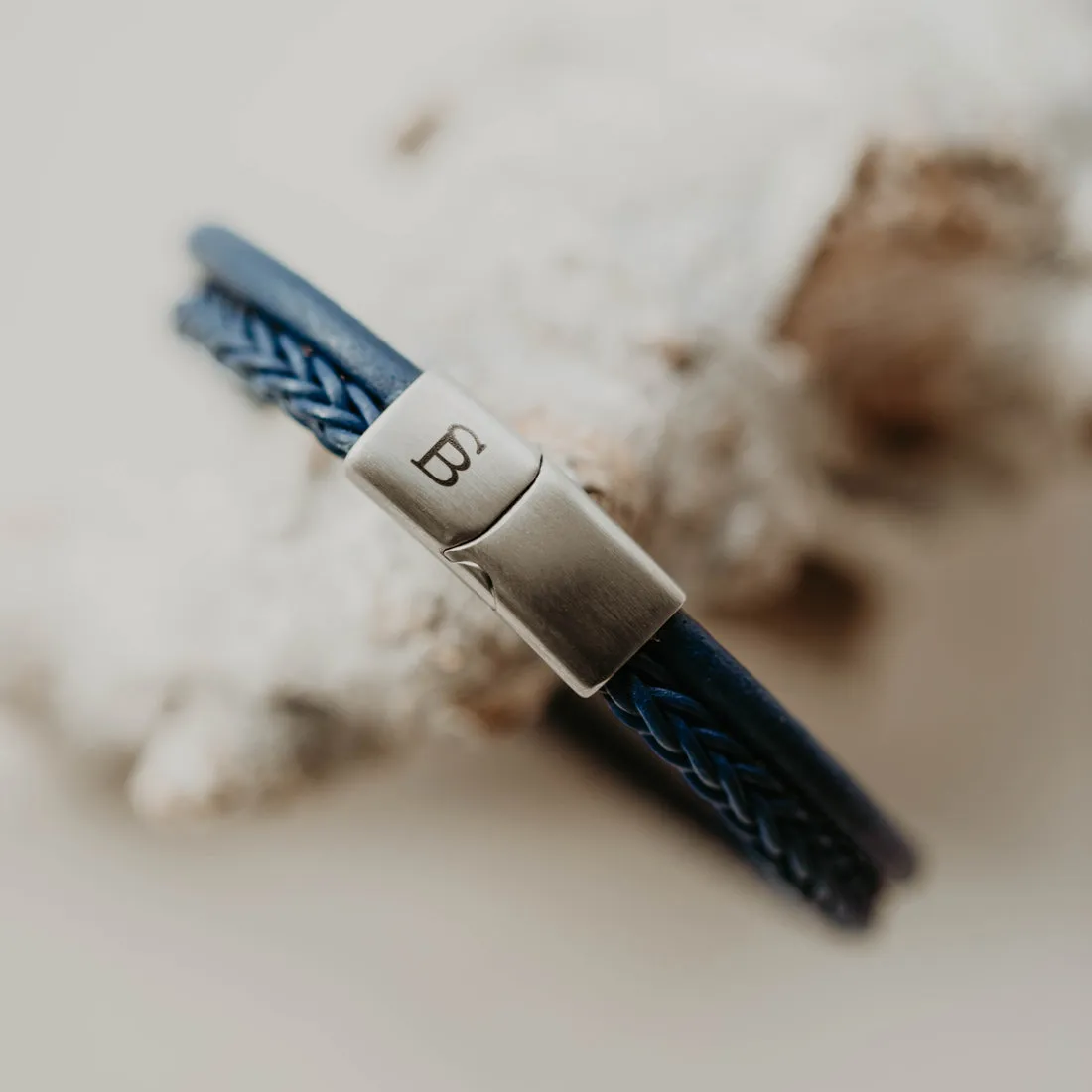 Denby Leather Bracelet Blue