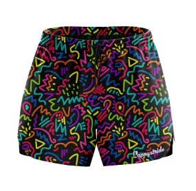 ''Disco doodle'' classic shorts