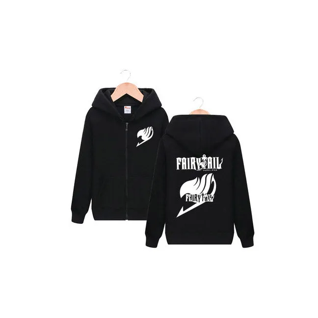 Fairy Tail Black Zip-Up Hoodie