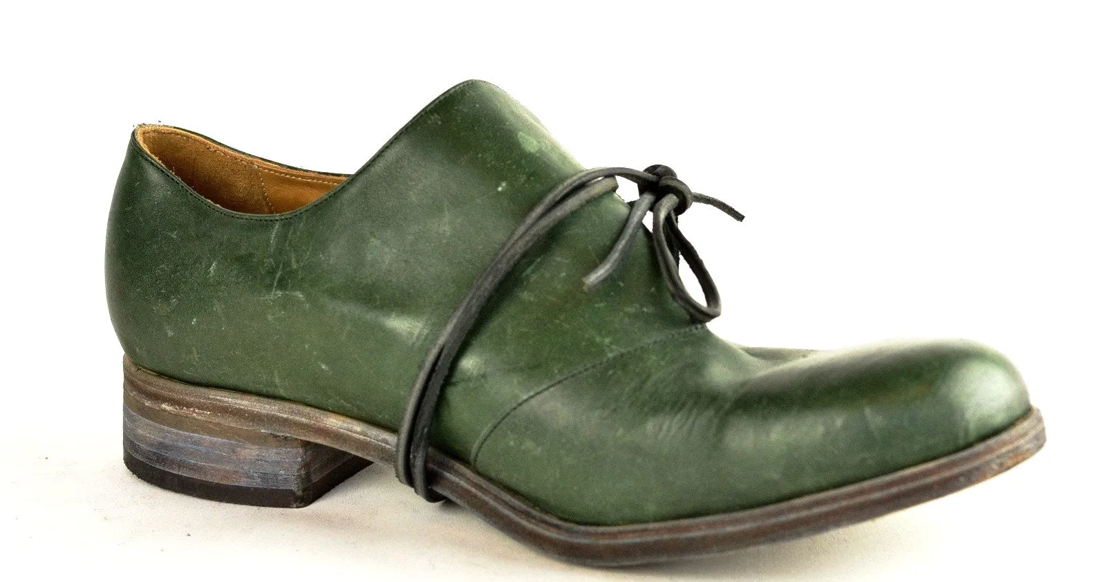 Foldover Shoe  |  Petrolio horse