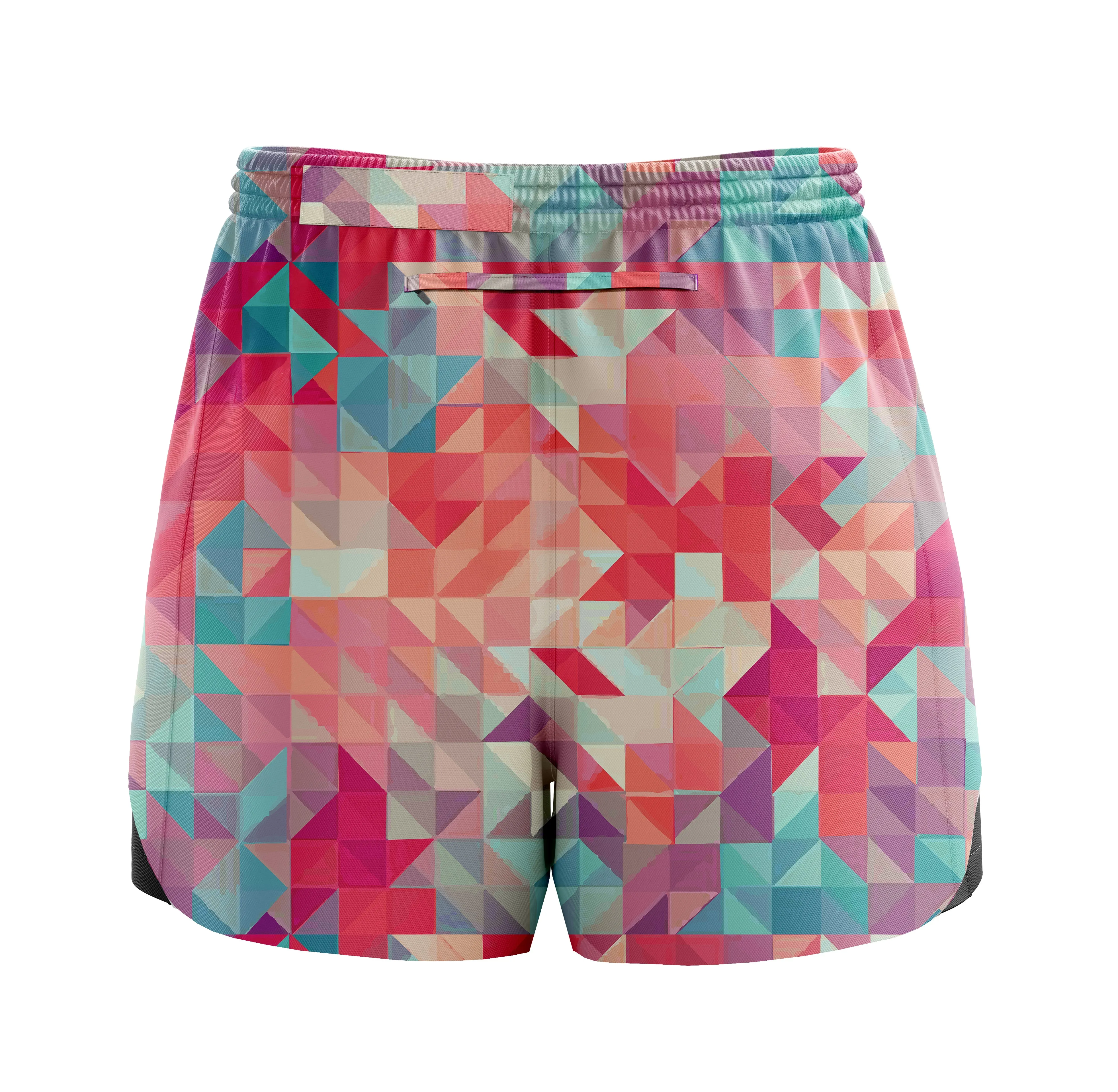 ''Hectic geometric'' classic shorts