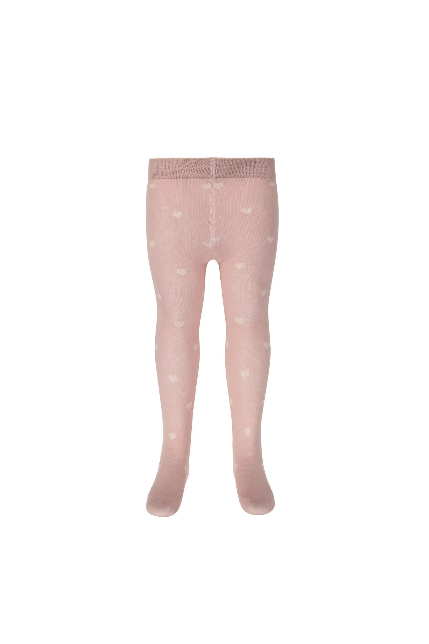 Jacquard Heart Tight - Mon Amour Rose