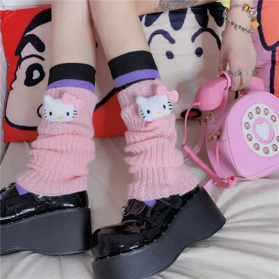 JAPANESE HARAJUKU INS HOT JK PILE UP SOCKS BY77733