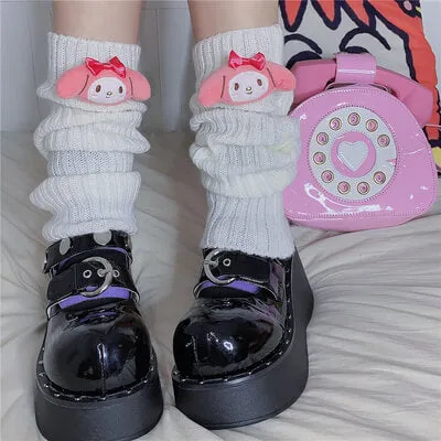 JAPANESE HARAJUKU INS HOT JK PILE UP SOCKS BY77733