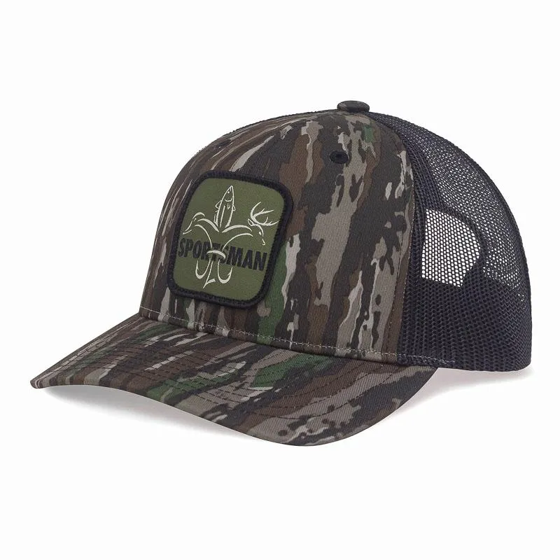 Logo Patch Snapback Camo Hunting Hat - Realtree Timber