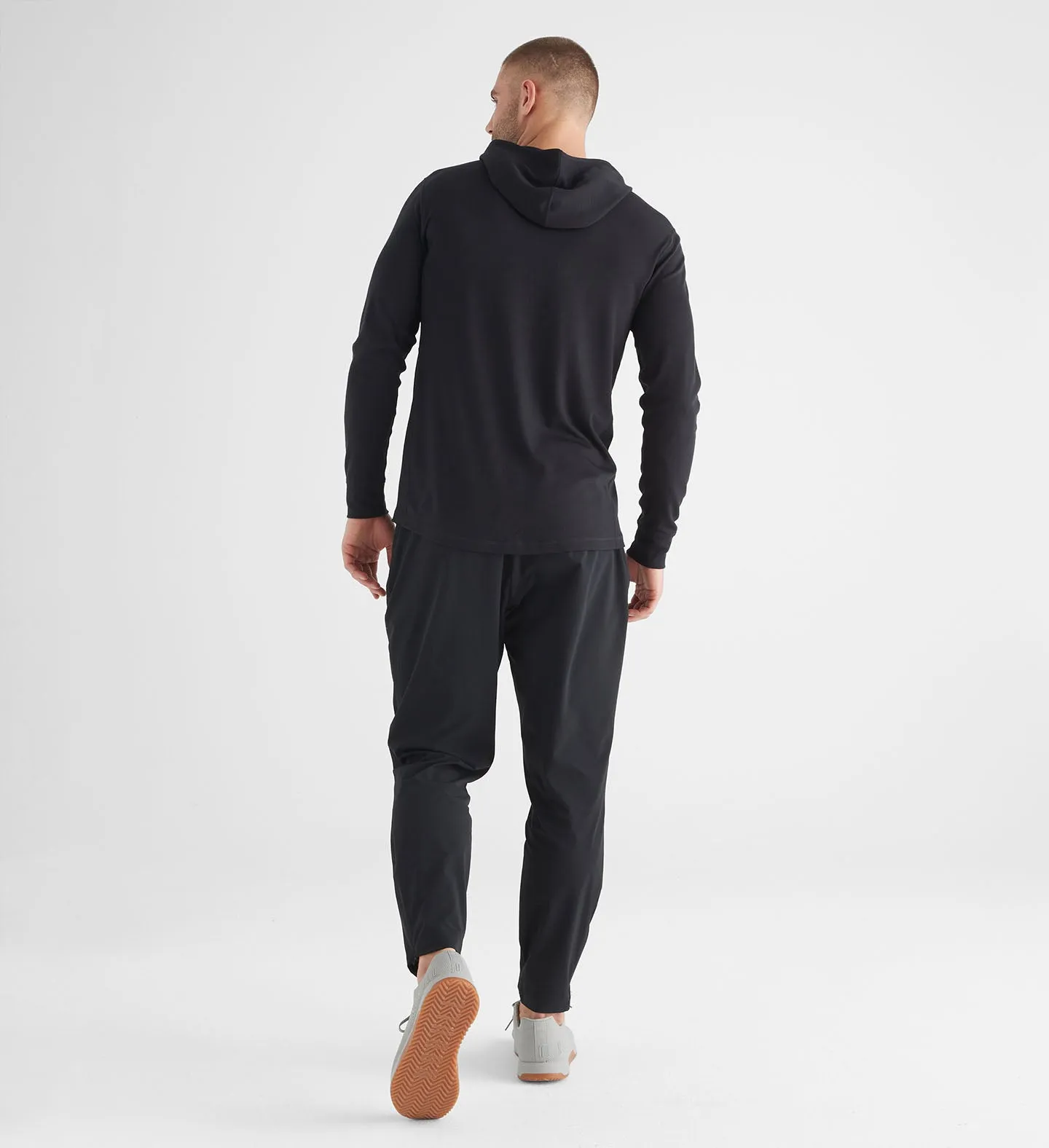 Men's Blended Merino Wool Hoodie