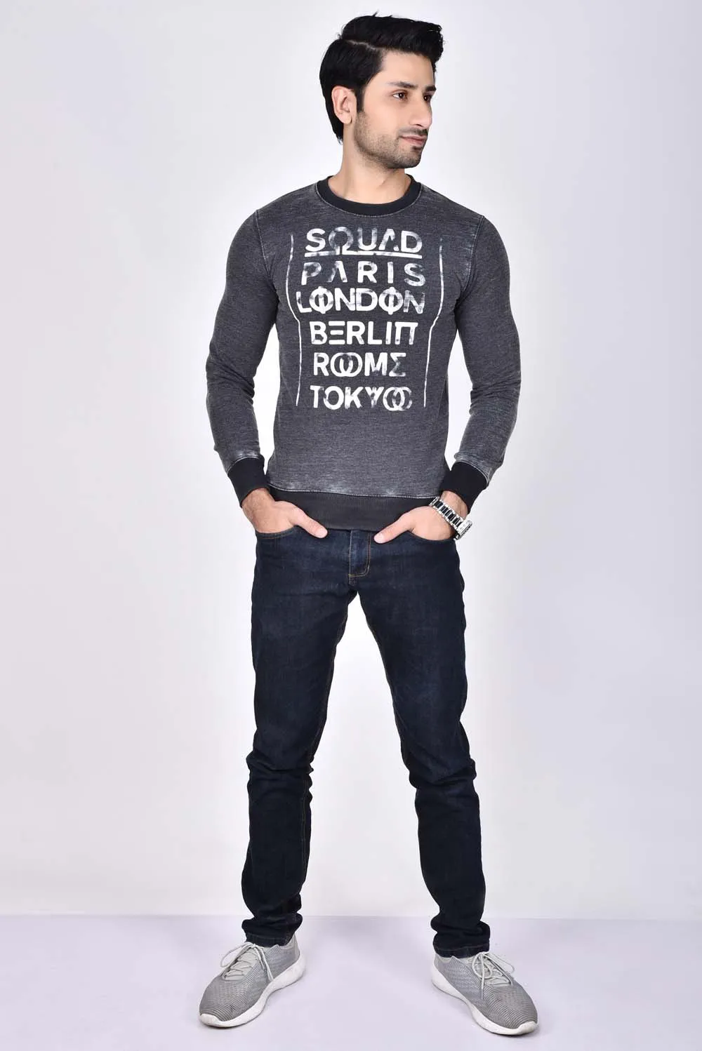 Men's Graphics Sweat Shirt