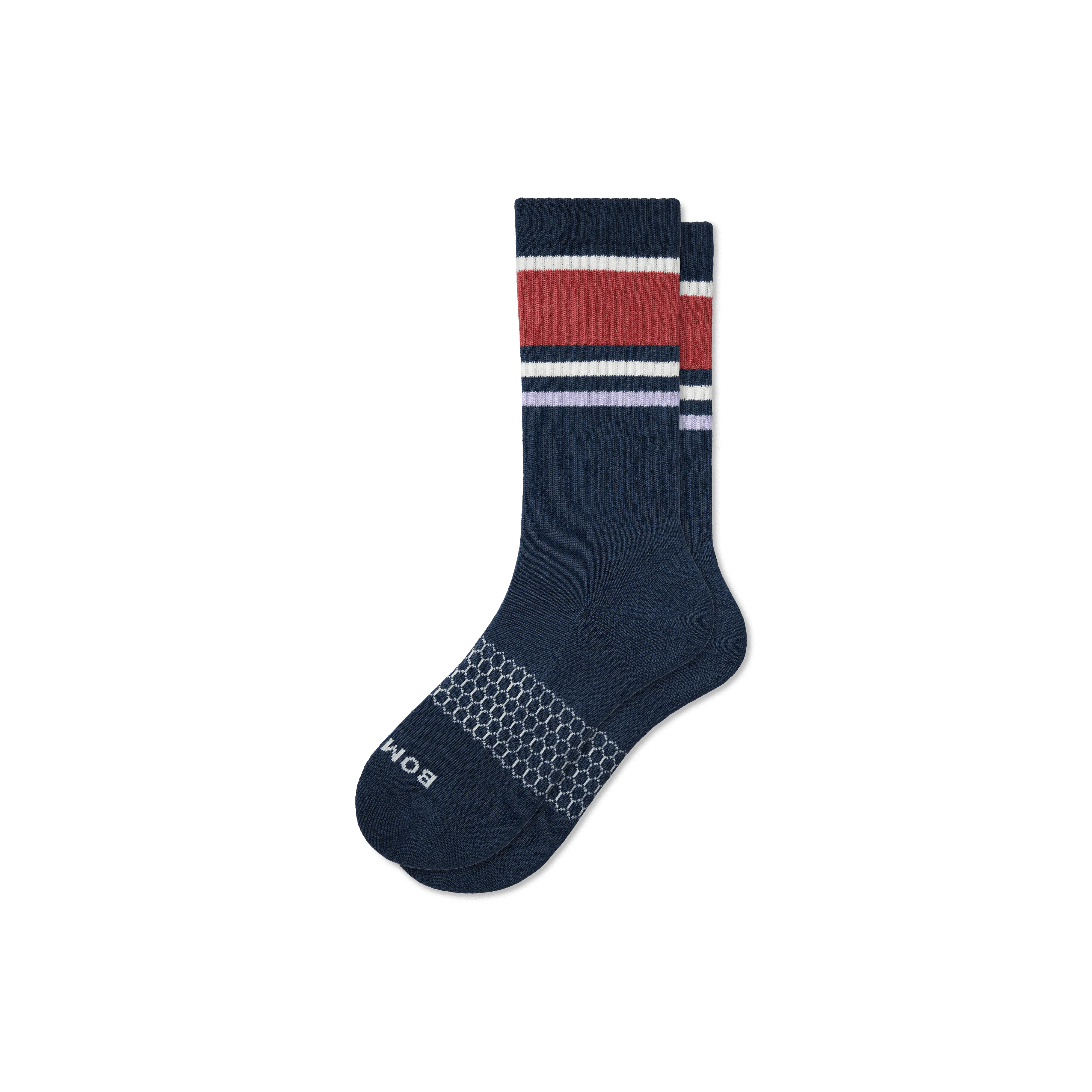 Men's Stripes Calf Socks