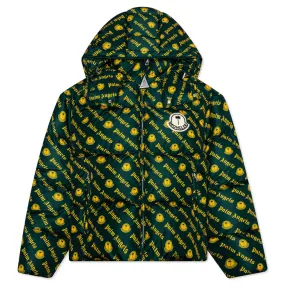 Moncler Genius x Palm Angels Thompson Short Down Jacket - Dark Green