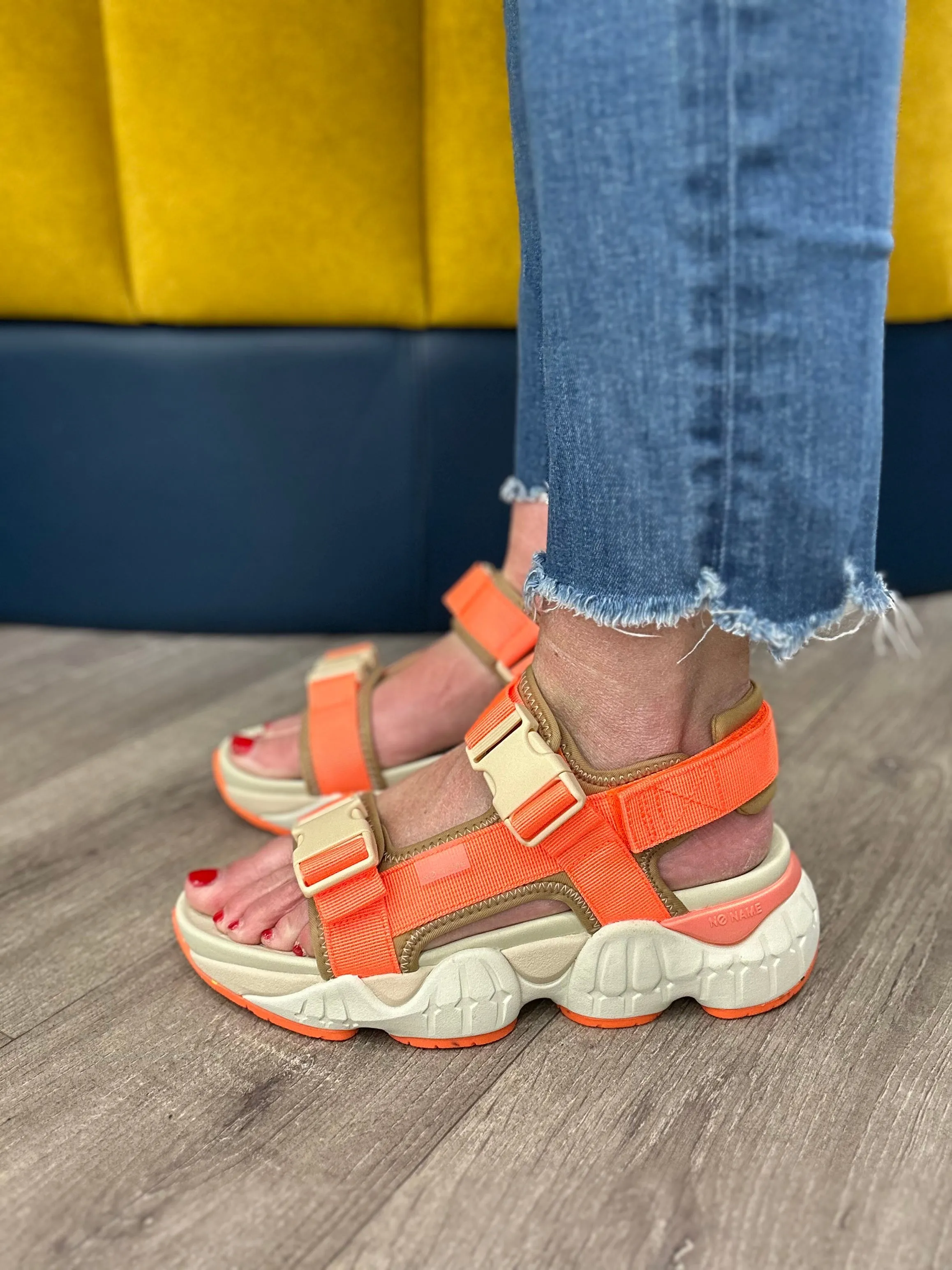 No Name Krazee Sandal Fluo Orange