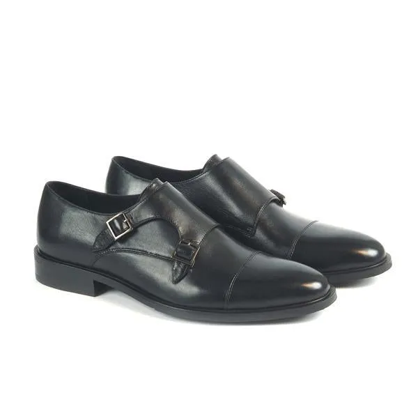 Spadera Handmade Leather Shoes - Royo Black