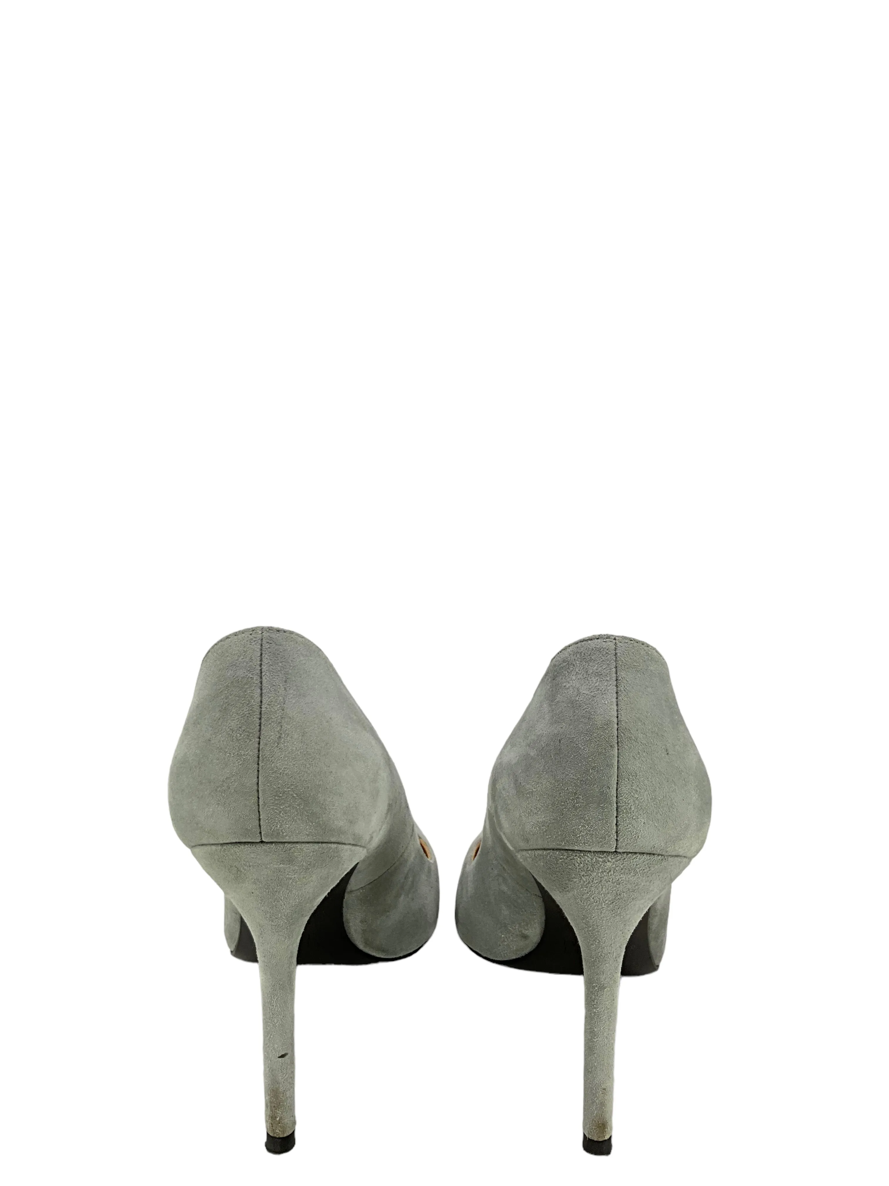 Stuart Weitzman Gray Suede Pumps Size 7