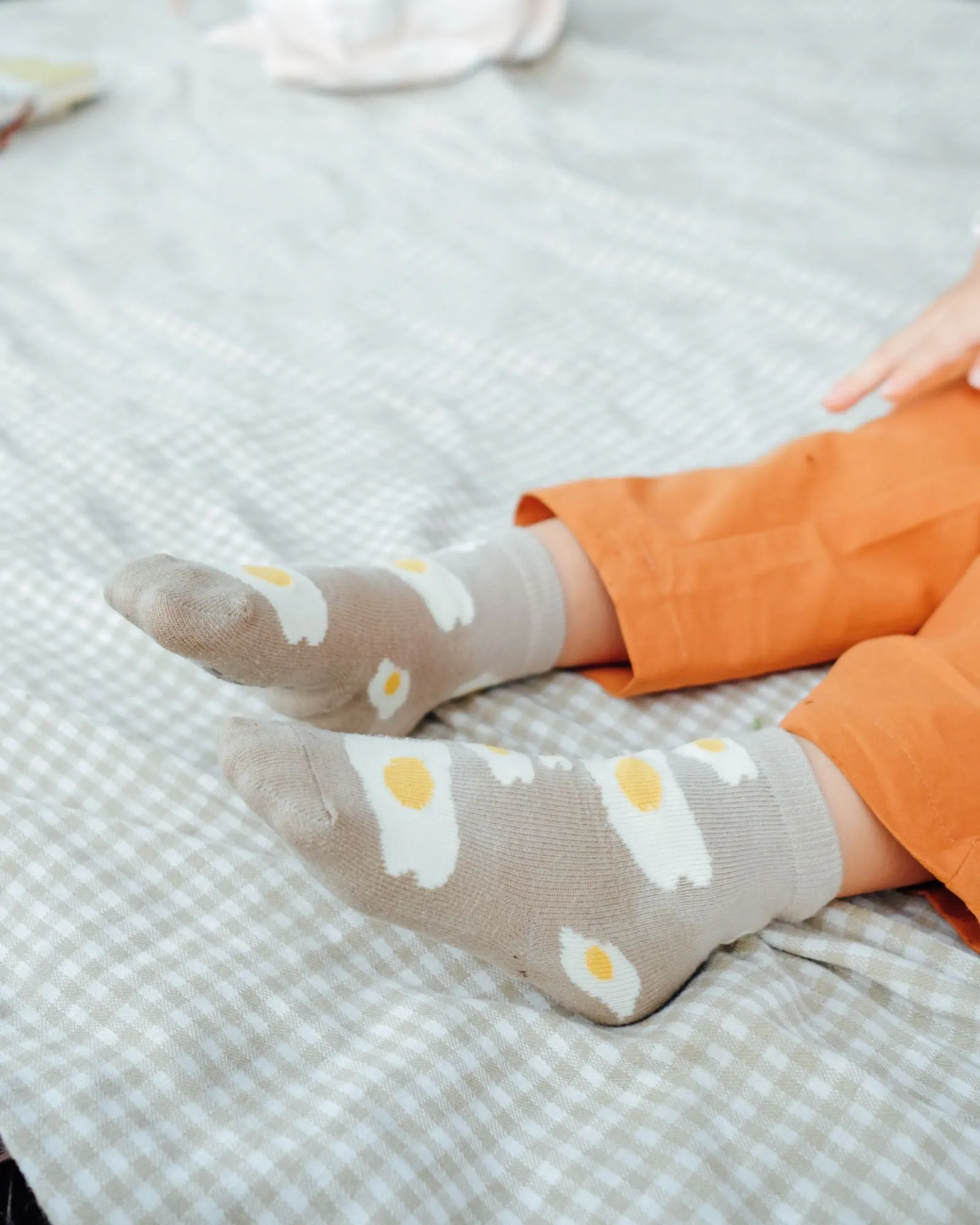 Sunny Side Up Knitted Socks