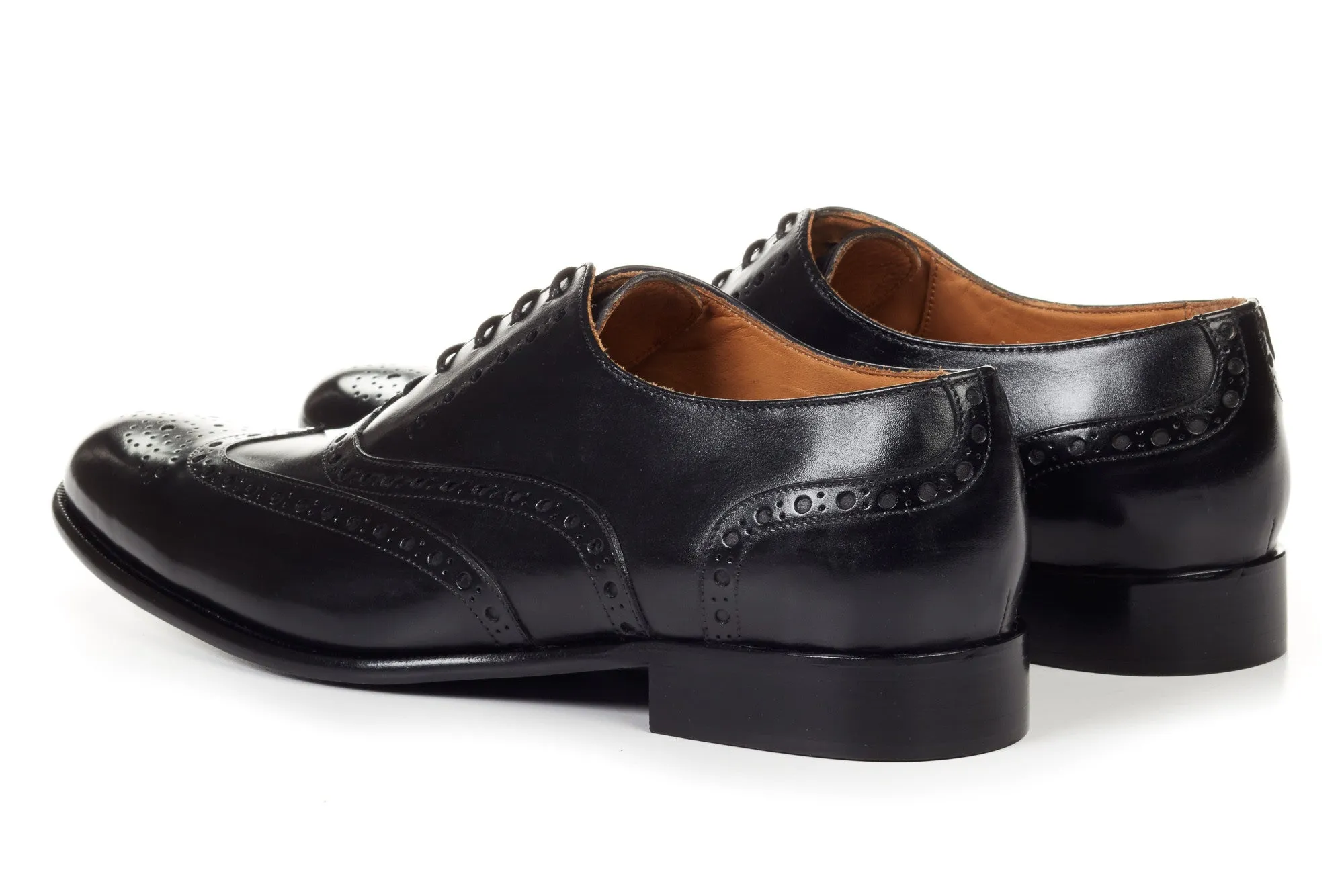 The West II Wingtip Oxford - Nero