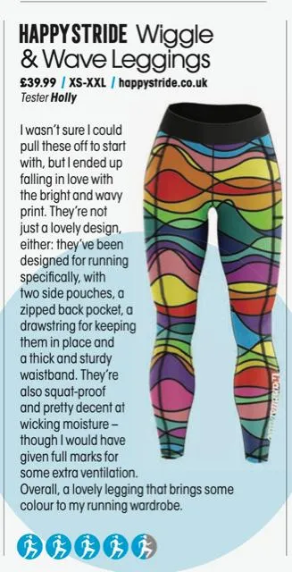 ''Wiggle & wave'' leggings