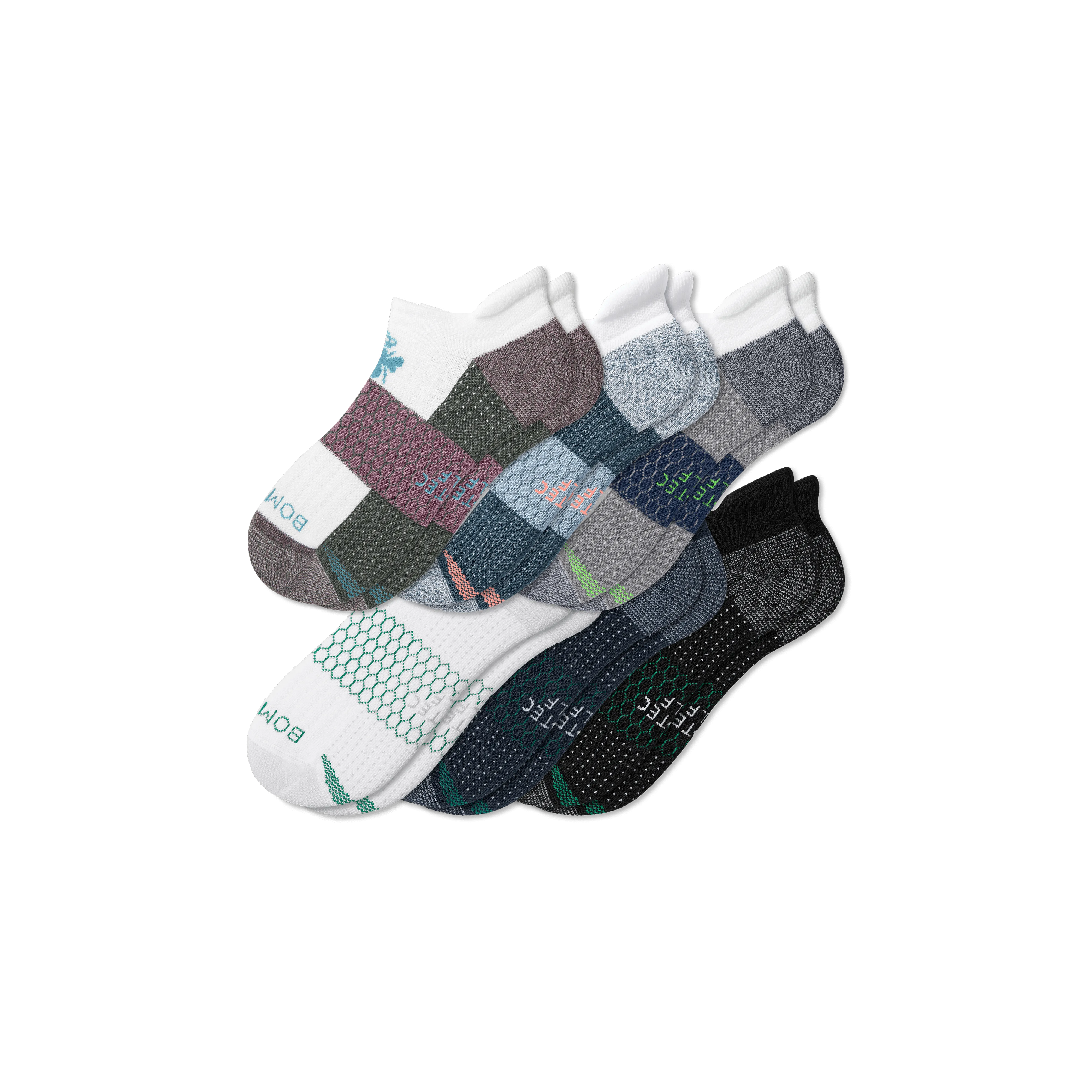 Women's Golf Ankle Sock 6-Pack